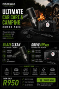 Ultimate Car Care &amp; Camping Combo Pack